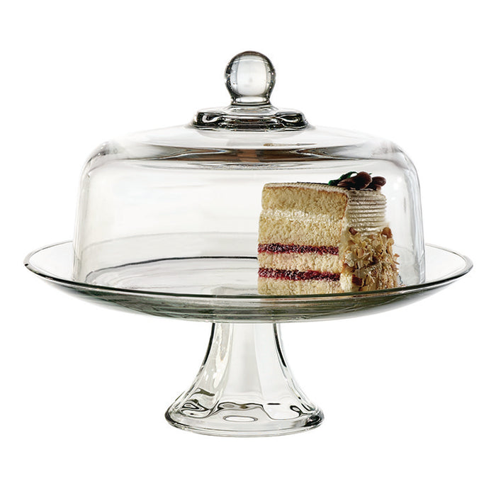 13-inch Glass Cake Dome