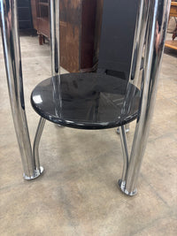Round Glass Side Table