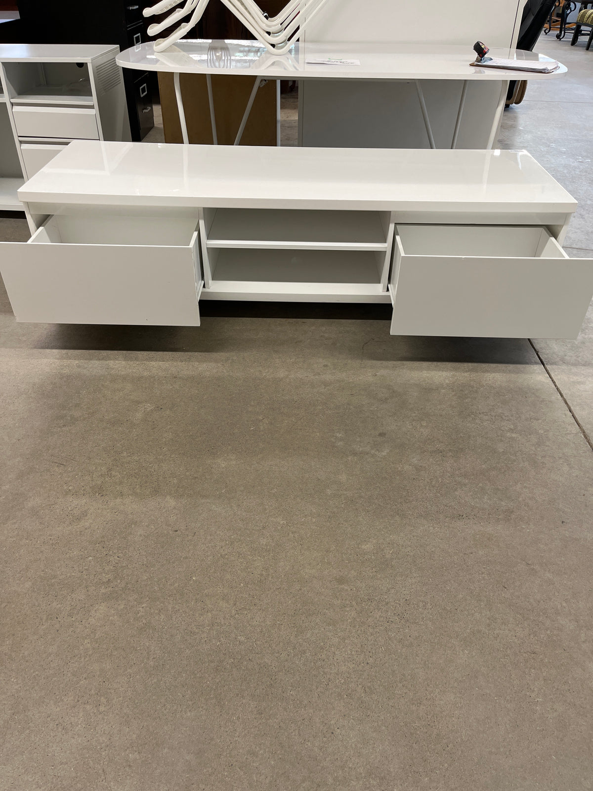 71"W TV Stand with Storage