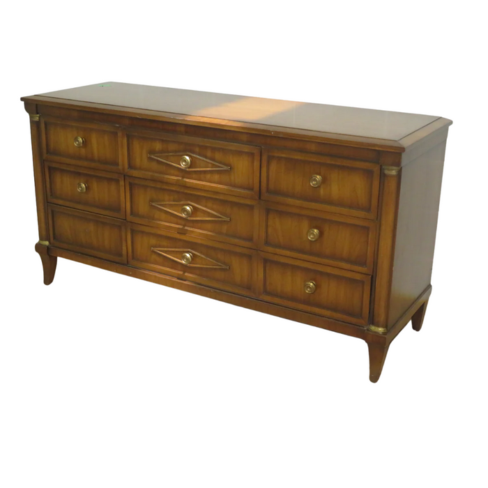 62"W Vintage Solid Wood Side Board