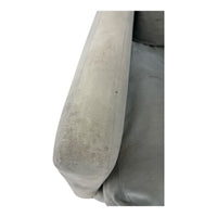 Grey Velvet Upholstered Armchair