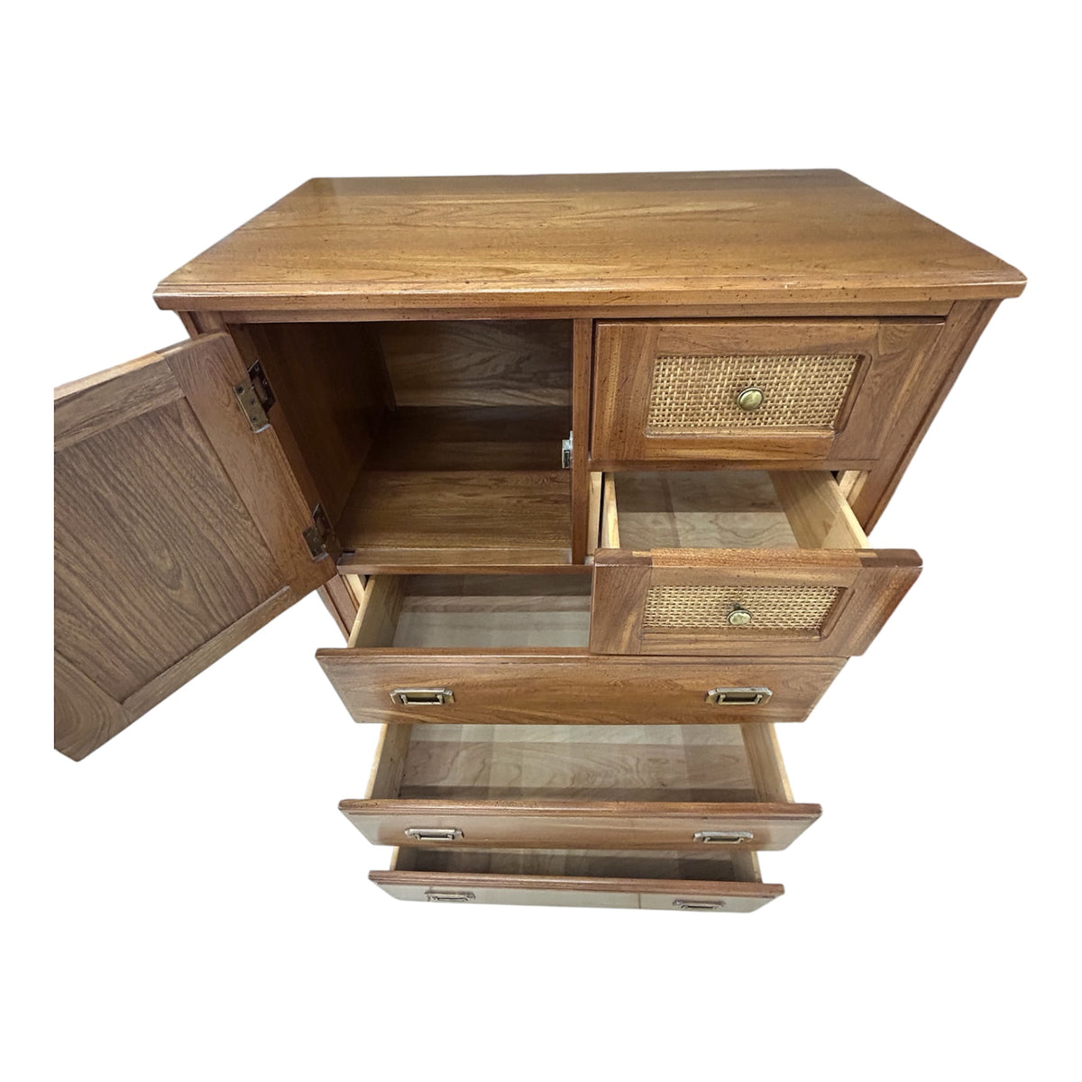 Lepine Pecan Wardrobe/Dresser