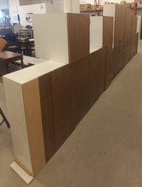 16 Cabinet Kitchen Set in Brown