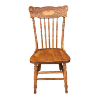 The Spring Meadow Pressback Oval Emblem Dining Chair