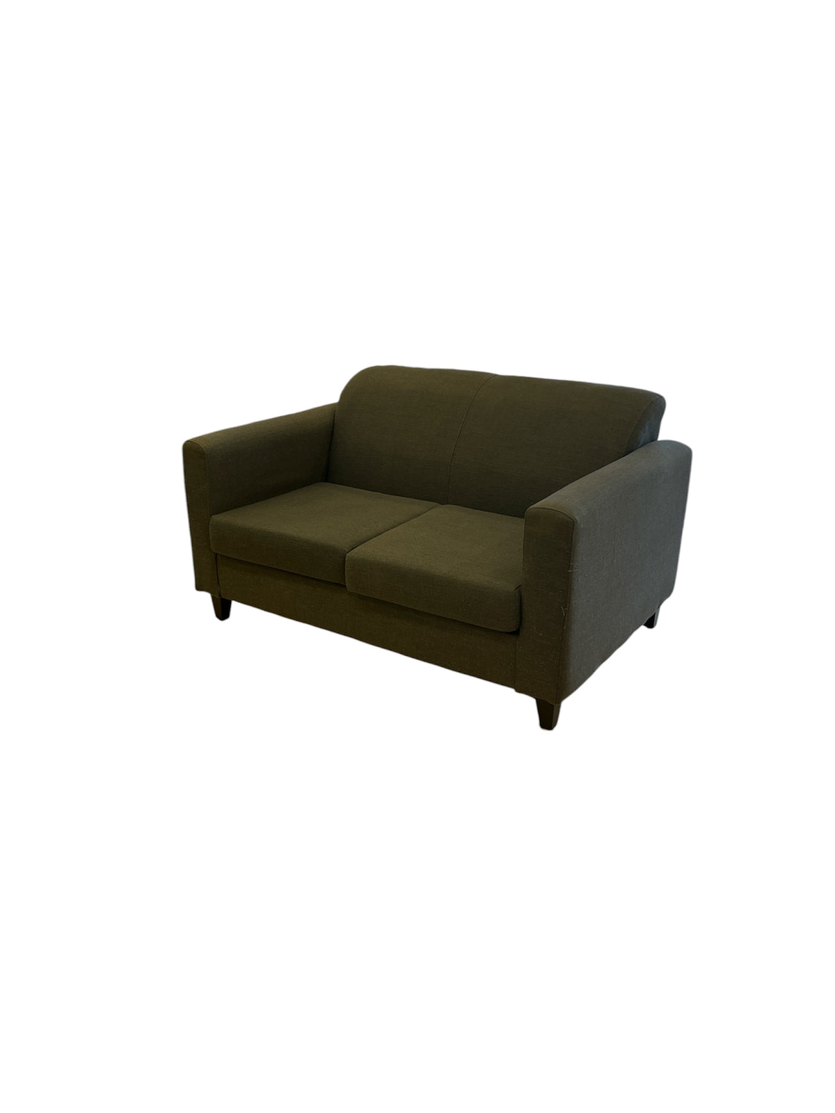 Modern Dark Grey Loveseat Sofa