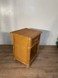 Rattan Wicker Side Table