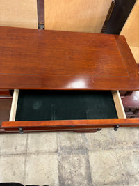 Large Cherry Wood Dresser with Mirror