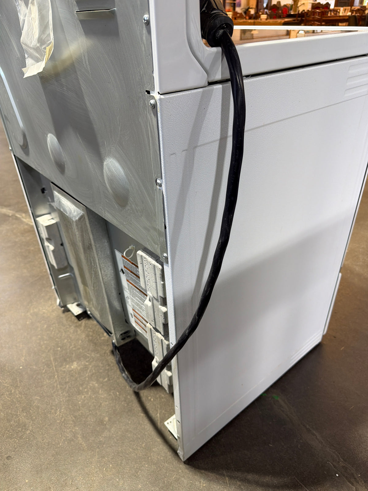 White Whirlpool Electric Glasstop Stove WWES15