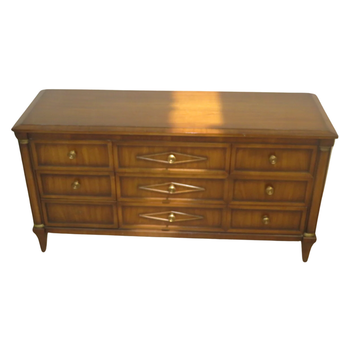 62"W Vintage Solid Wood Side Board