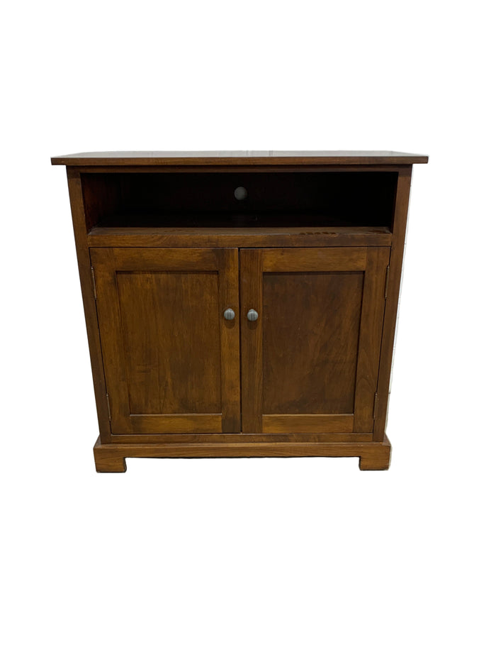 Wooden Entertainment Centre with cabinets