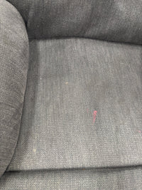 Dark Grey Fabric Recliner Rocker