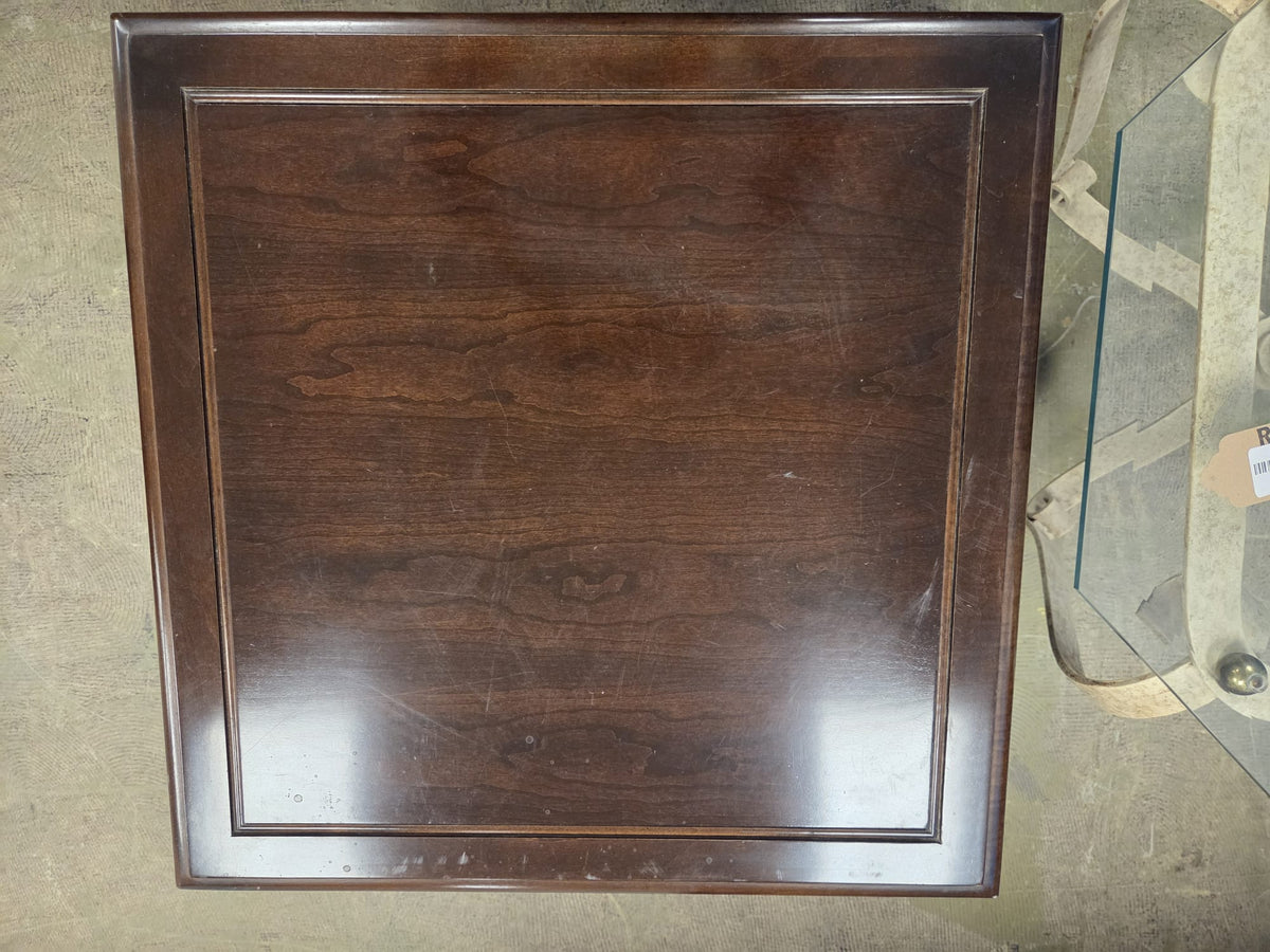 Square Wooden  Side Table