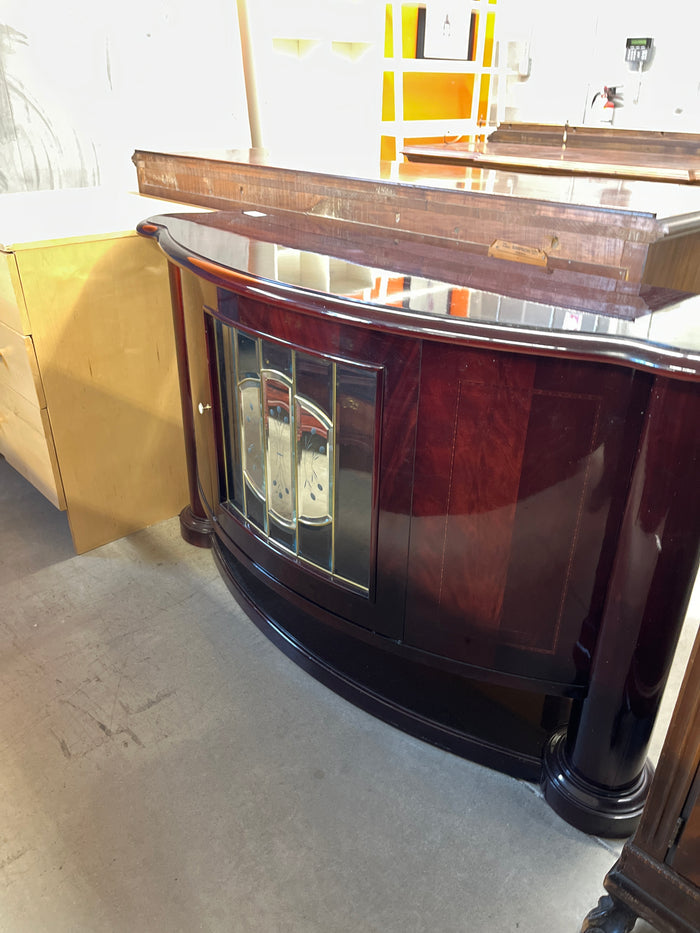 55"W Hutch with Cherry Finish