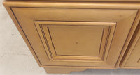 48-in Golden Bathroom Vanity Base Cabinet with Top