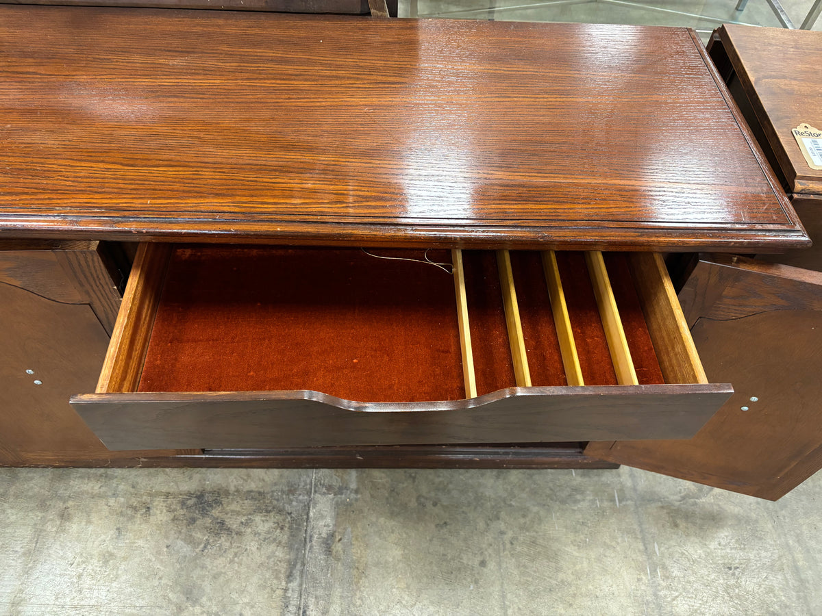 Dark Wood Sideboard