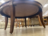 Round Stone Top Coffee Table