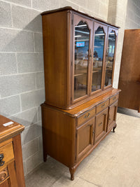 54"W Solid Wood Gibbard Buffet and China Cabinet