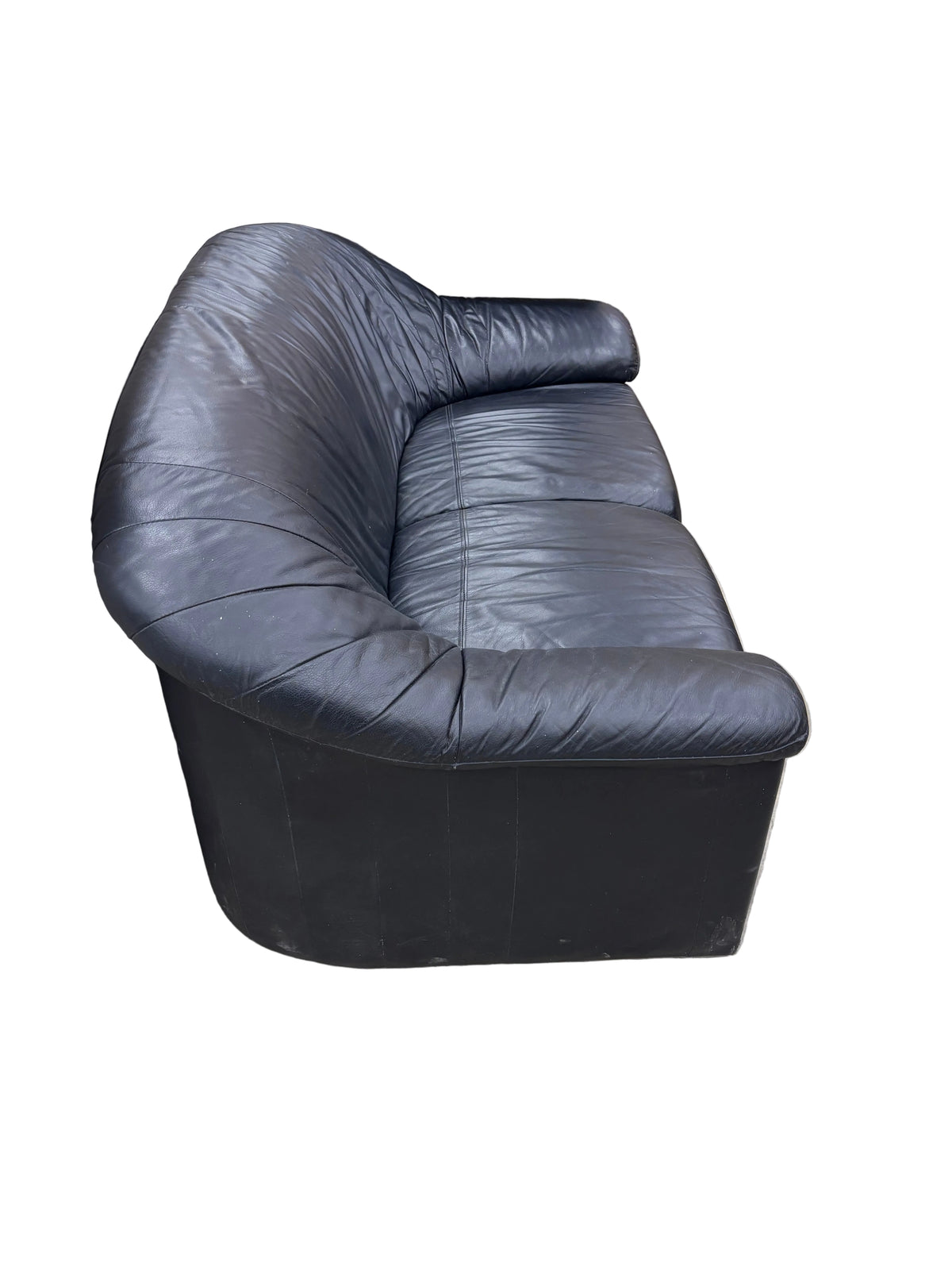 Black Leather Loveseat