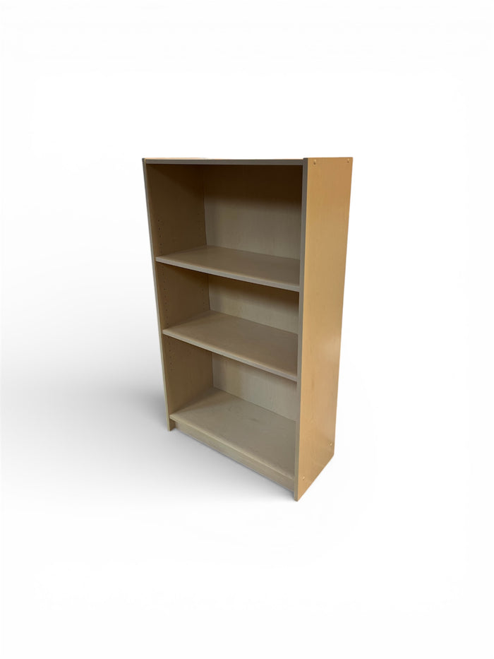 Light Wood 3 Tier Bookshelf