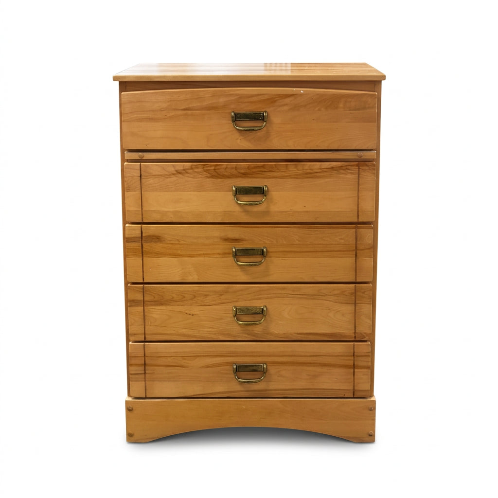 Light Wood Chest of Drawers