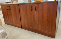 Woodgrain-look Entertainment Unit - 72x29.5x20 inches