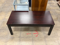 Modern Reddish Brown Storage End Table