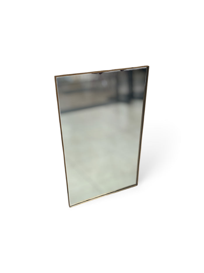 Minimalistic Modern Gold Wall Mirror