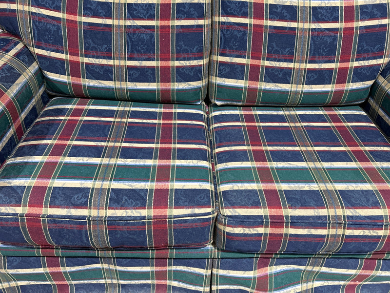 Plaid Sofa - Love seat