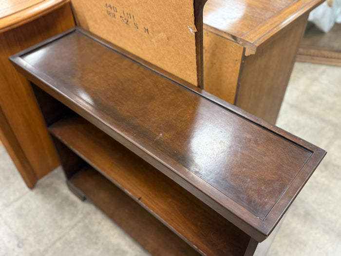Small Dark Brown Shelving Unit
