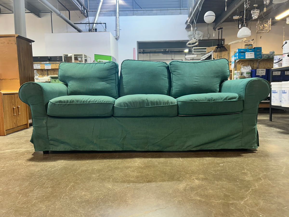 IKEA Green 3-Seater Sofa