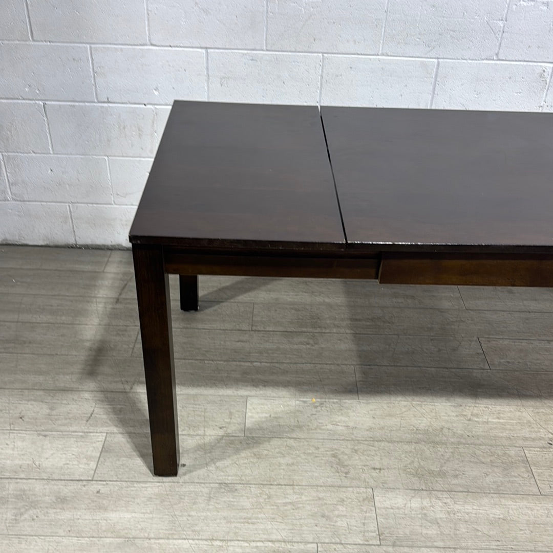 Espresso Brown Dining Table