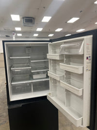 Black Amana Fridge