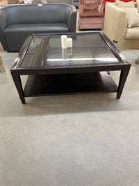 48"W Solid Wood Coffee Table