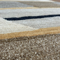 3x5-ft Taba Blackstone Rug, 100% Wool, 2-0047301