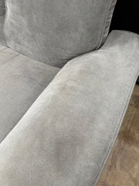 Light Grey 3-Seater Sectional Sofa + Ottoman