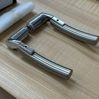 Door Lever Trim Set – Chrome & Satin Nickel, ALM-999