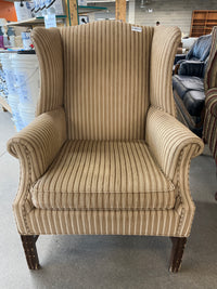 28"W Beige Armchair