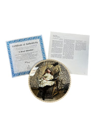 "A Rival Attraction" by Charles Burton Barber Collectors Plate