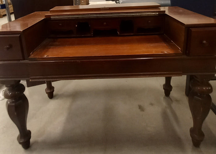 Wooden Spinet Writing Desk