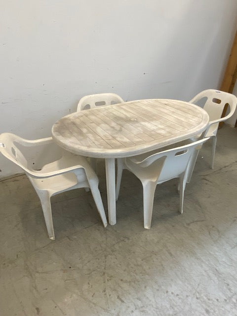 Four Chair Patio Set
