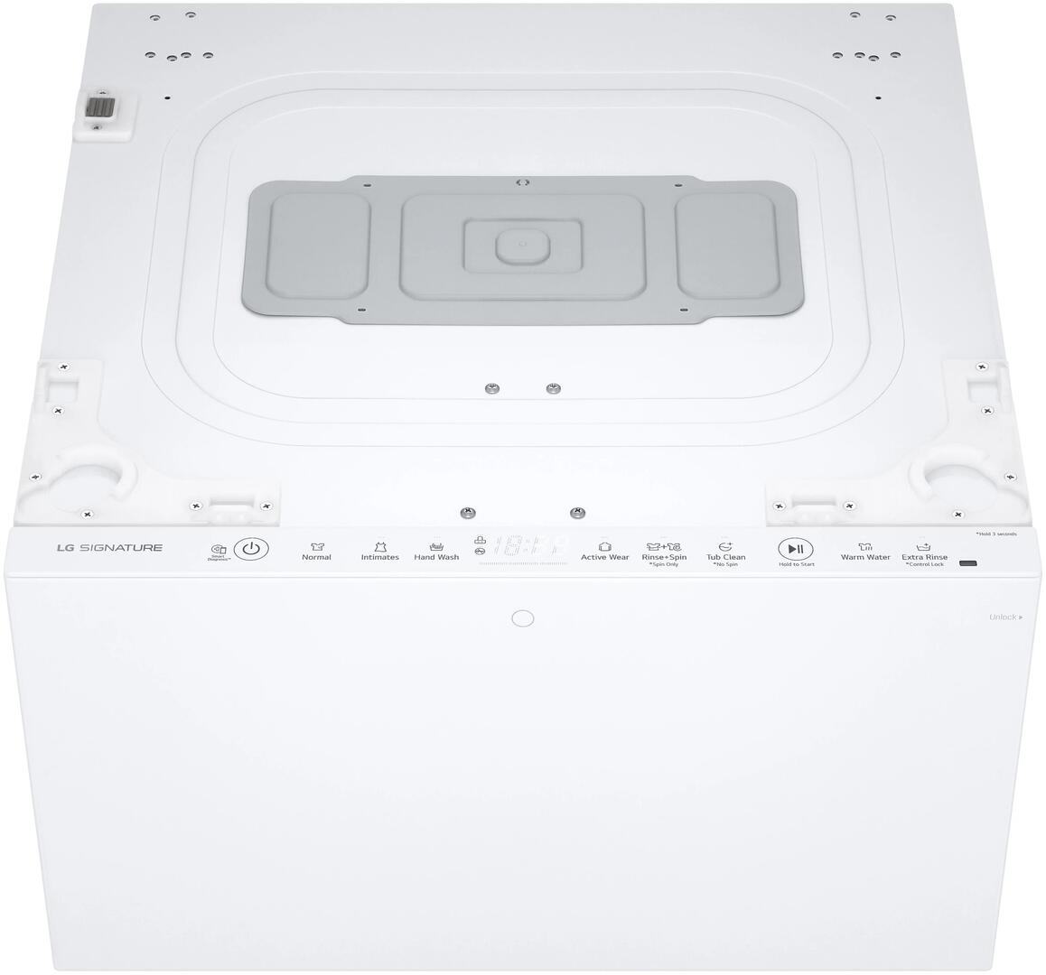 LG UWD1CW- SIGNATURE SideKick™ Pedestal Washer