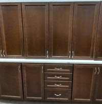 14 Cabinet Brown Kitchen Set