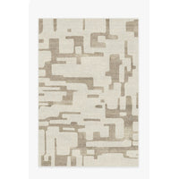8x10-ft Holme Tufted Rug in Ivory & Natural