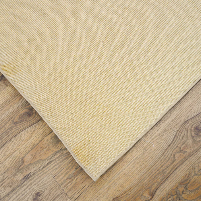 8x10-ft Jute Area Rug - Beige Yellow