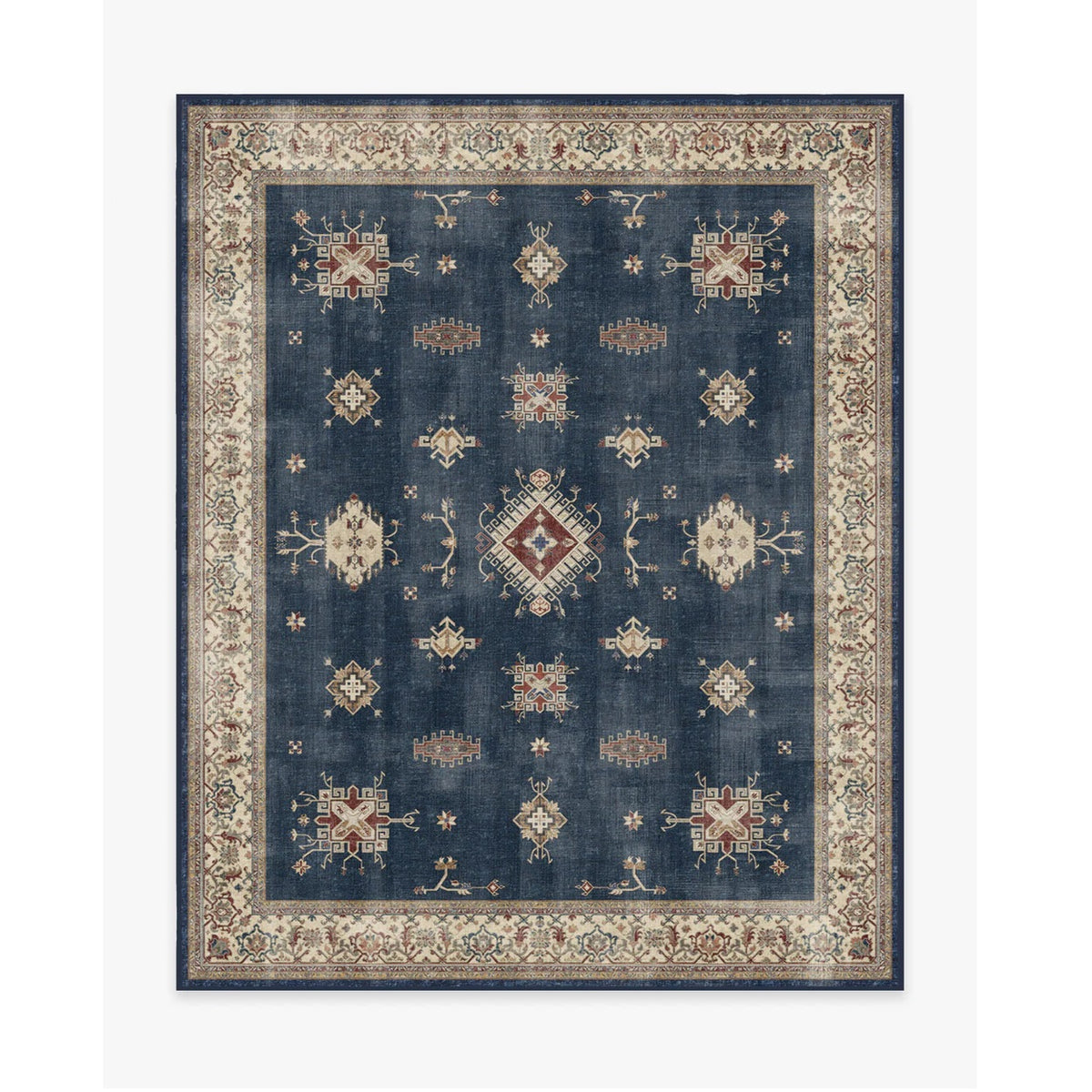 8x10-ft Verena Tufted Rug in Sapphire