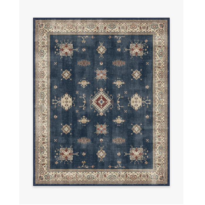8x10-ft Verena Tufted Rug in Sapphire