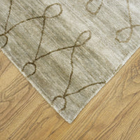 5x7-ft Viscose Area Rug - Mambasa Camel 7091F