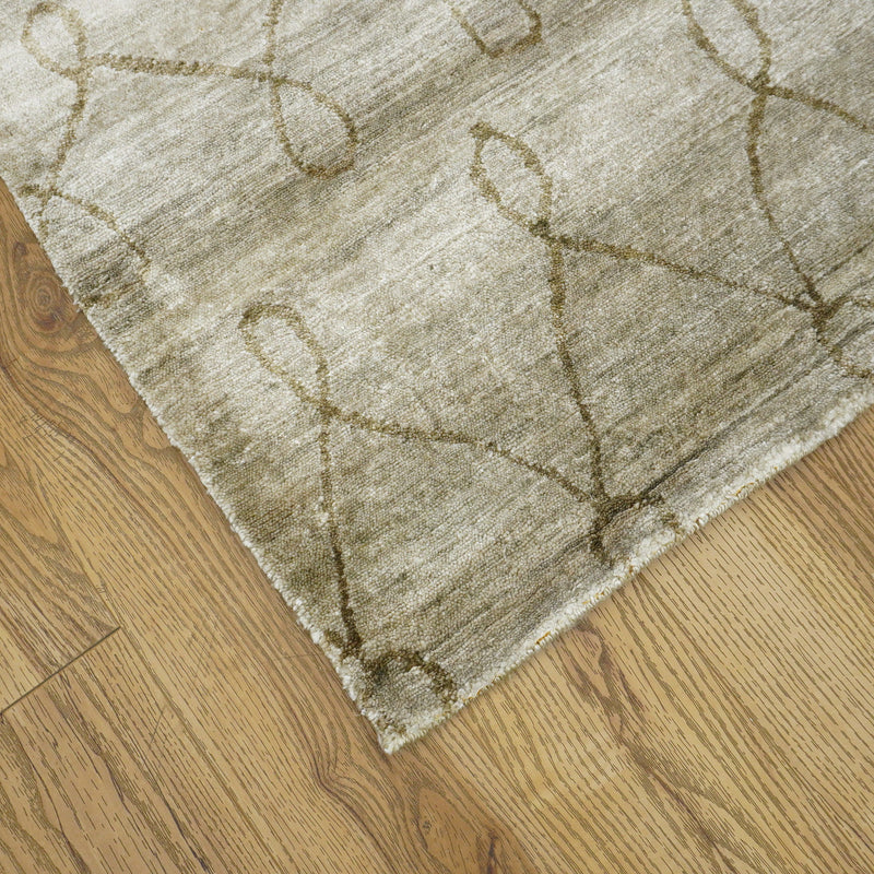 5x7-ft Viscose Area Rug - Mambasa Camel 7091F