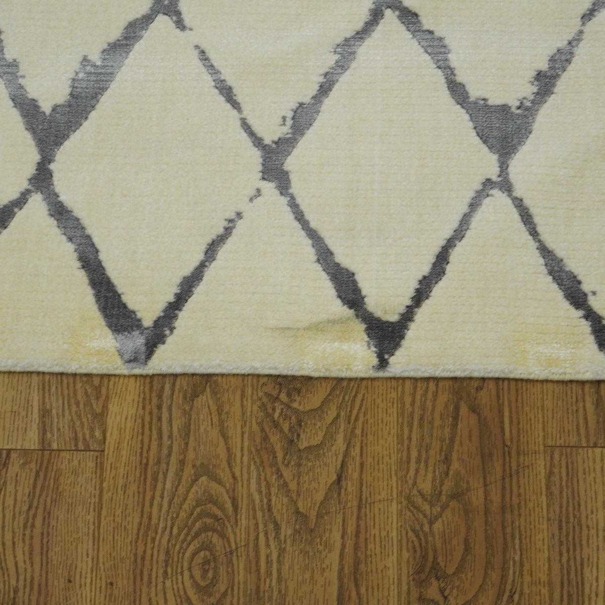 8x10-ft Luxcelle & Wool Area Rug - Twilight Ivory/Grey