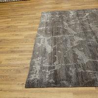 8x10-ft Wool Area Rug, Silk Shadows Abstract
